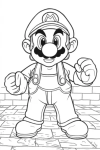 super mario desenho