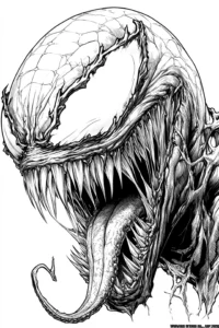venom desenhos