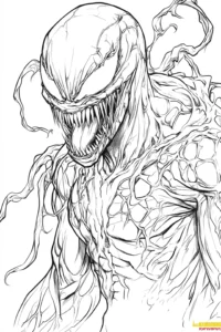venom desenhos