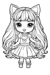 desenho da lol para colorir