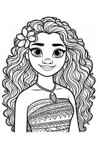 desenho da moana