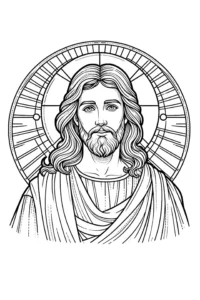 desenho de jesus