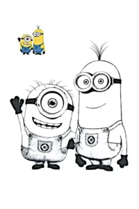 desenho do minions