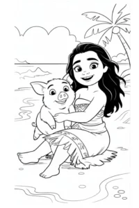 desenho moana
