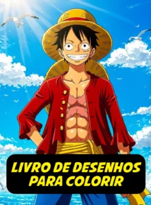 desenho para colorir do luffy