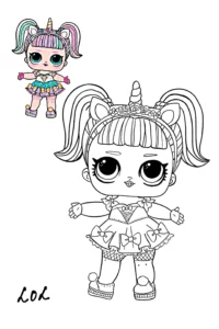 desenho para colorir lol