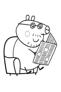desenhos da peppa para colorir