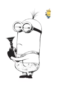 desenhos de minions