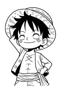 desenhos do luffy