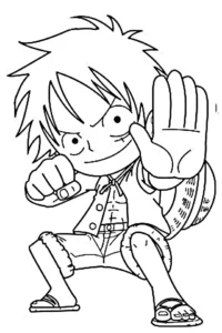 desenhos luffy