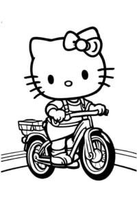 desenhos para colorir da hello kitty