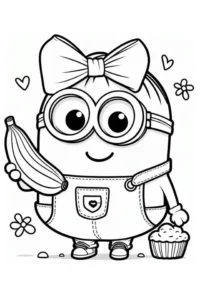 desenhos para colorir minion