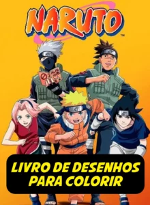 desenhos para colorir naruto pdf