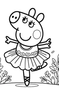 desenhos para colorir peppa
