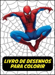 homem-aranha para colorir pdf