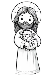 jesus em desenho