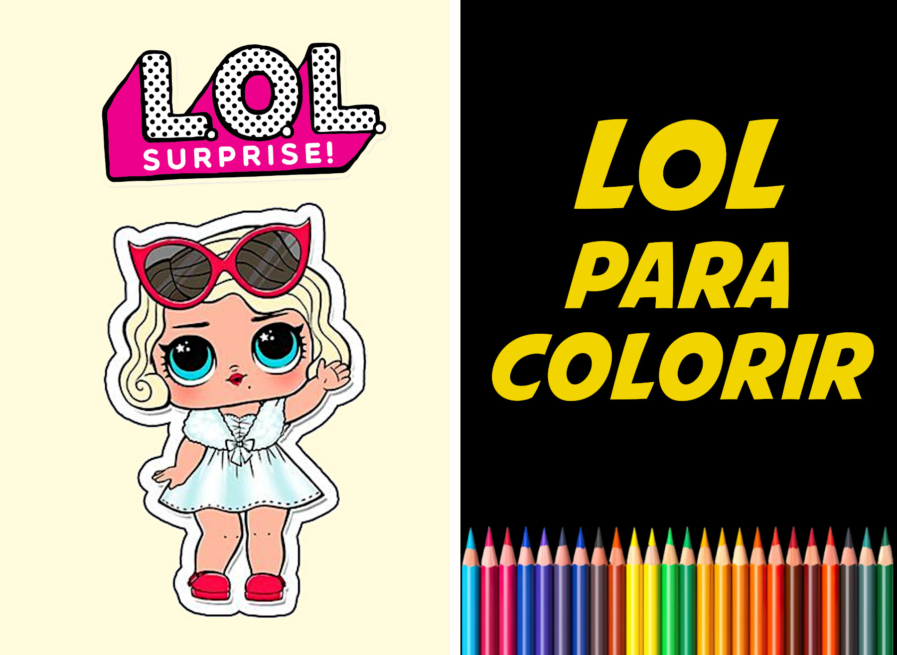 lol para colorir