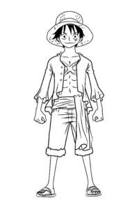 luffy desenho