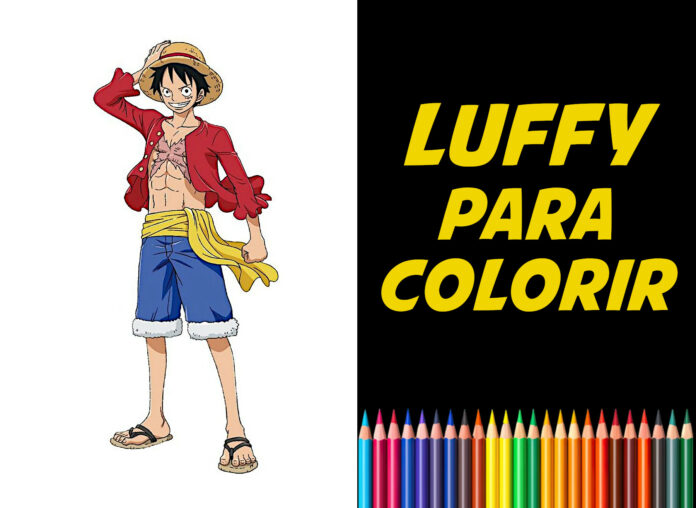 luffy desenho