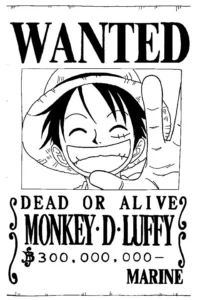 luffy desenho para colorir