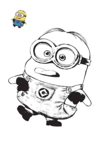 minions desenhos para colorir