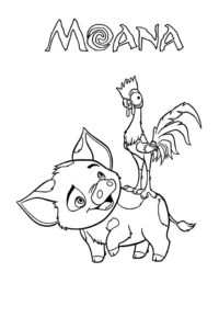 moana desenhos para colorir
