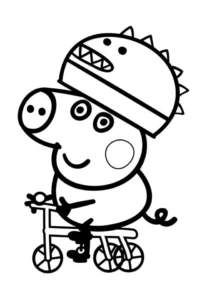 peppa pig para colorir