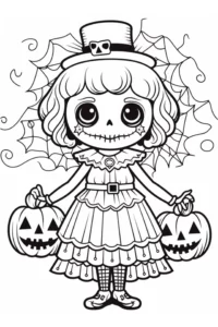desenhos de halloween assustadoras