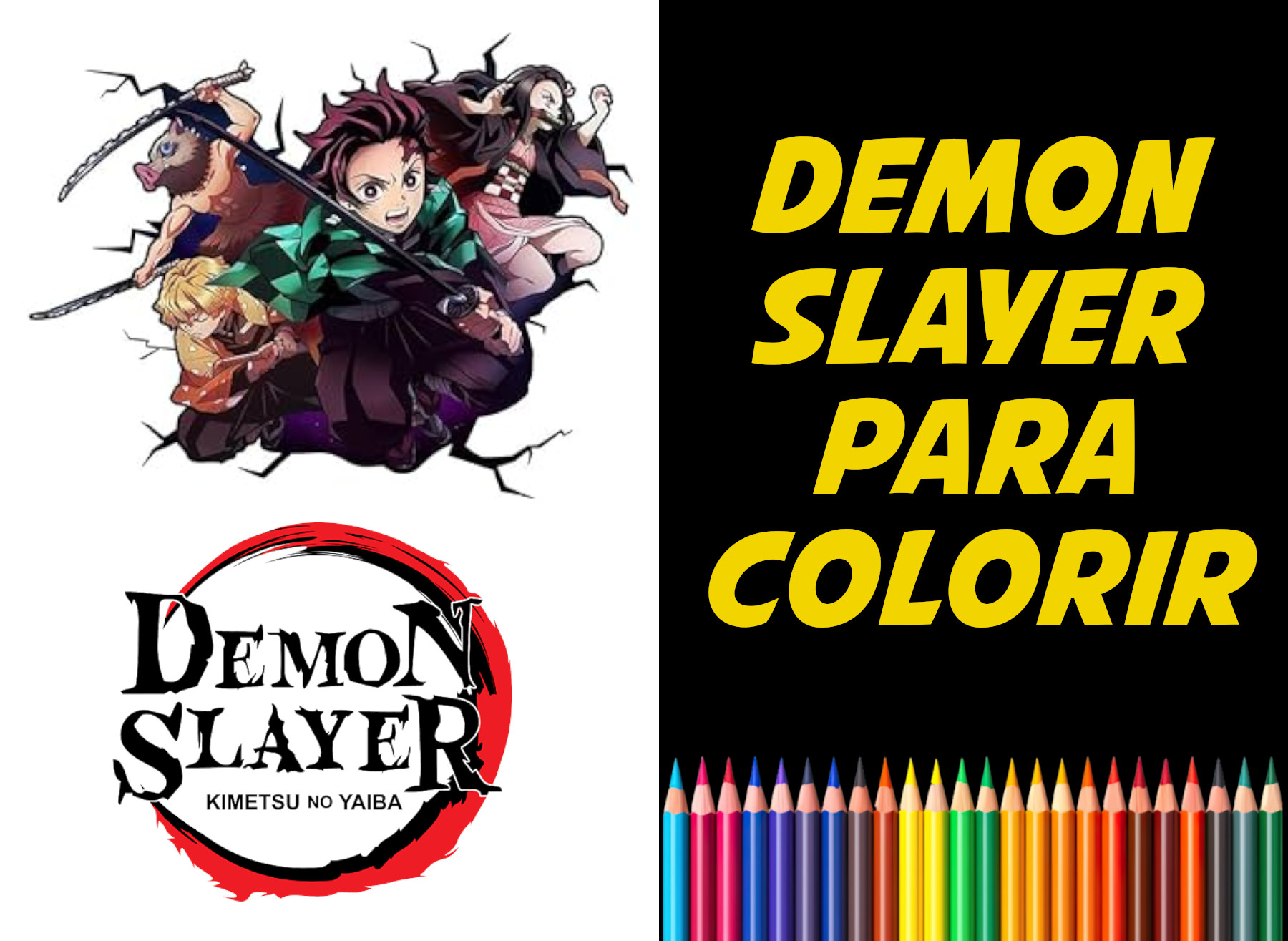 demon slayer desenhos