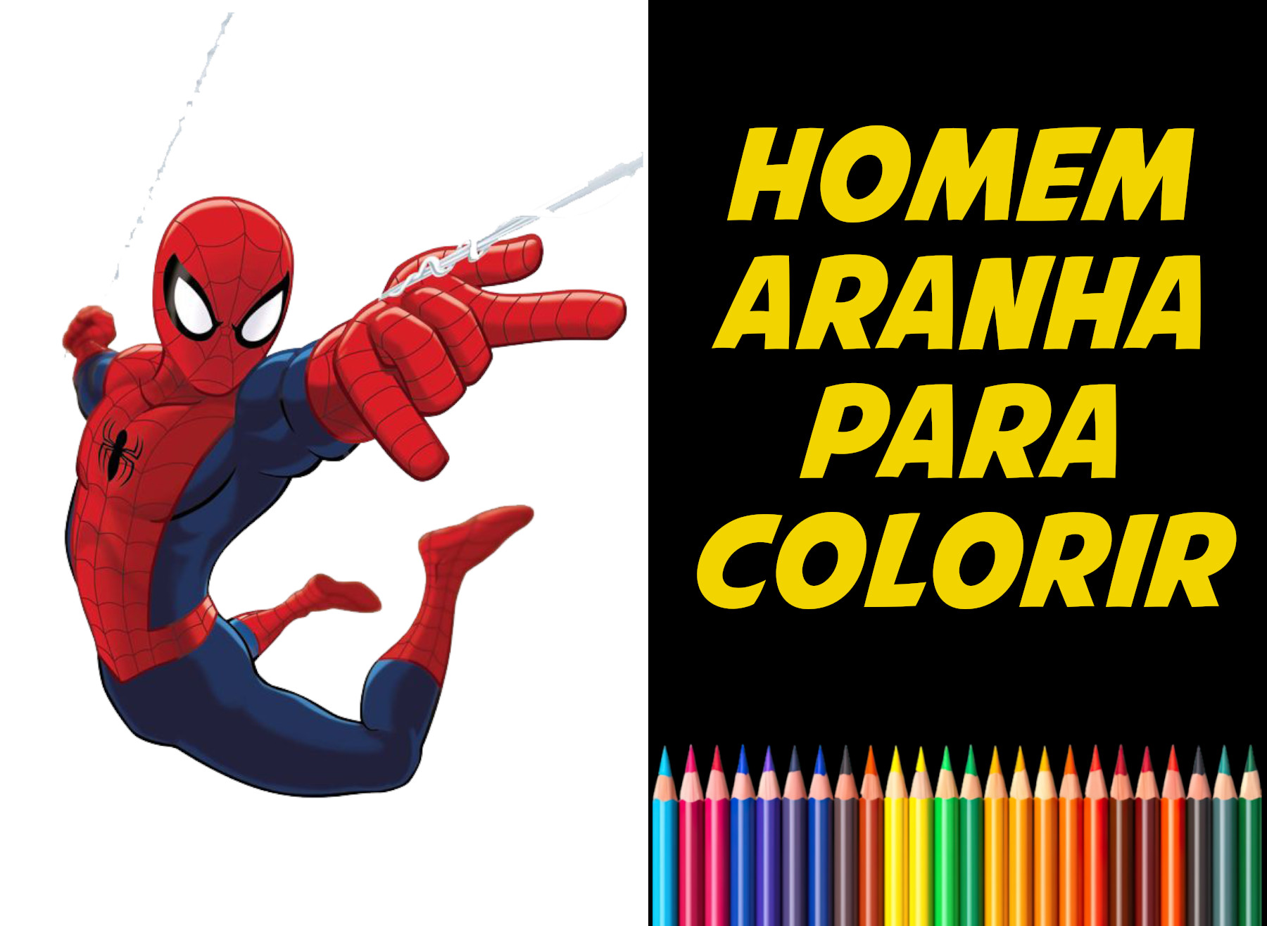 homem aranha desenhos