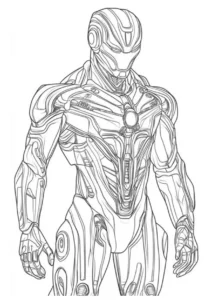 desenho para colorir herois marvel