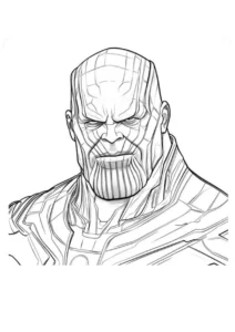 desenho para colorir marvel