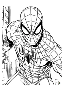 desenho para colorir marvel