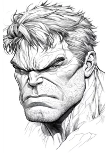 desenho para colorir marvel