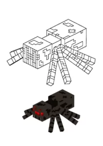 minecraft para colorir e imprimir