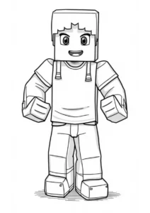 minecraft para colorir e imprimir