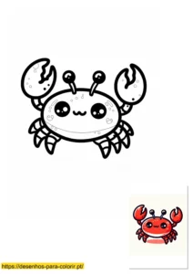 animais kawaii para colorir