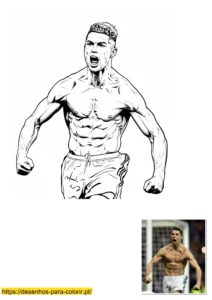 desenho para colorir cristiano ronaldo desenho para colorir cristiano ronaldo