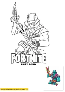 desenho para colorir fortnite desenho para colorir fortnite