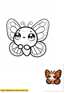 desenhos para colorir kawaii animais​