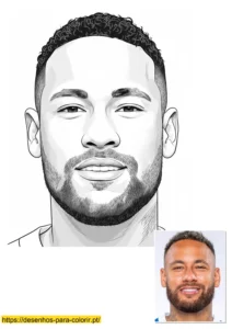 neymar desenho neymar desenho